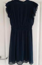 Superschattig donkerblauw jurkje van H&M Divided maat 38, Kleding | Dames, Jurken, Maat 38/40 (M), Blauw, H&M Divided, Ophalen of Verzenden