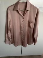 Satijnen oud roze blouse gekocht bij Bij Keesje, Kleding | Dames, Ophalen of Verzenden, Roze, Zo goed als nieuw, Maat 36 (S)