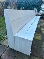 Lange houten eetkamerbank - gratis af te halen!, Huis en Inrichting, Ophalen, Gebruikt, Minder dan 75 cm, Minder dan 150 cm