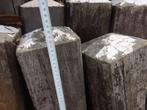 Diamantkoppaal hardhout parkeerpaal, Tuin en Terras, Ophalen, Planken, Zo goed als nieuw, Hardhout