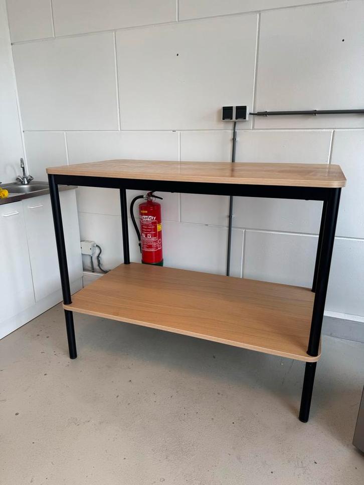 IKEA Tommaryd Bartafel met Extra Blad (130x70x105 cm lxbxh), Huis en Inrichting, Tafels | Eettafels, Zo goed als nieuw, 50 tot 100 cm