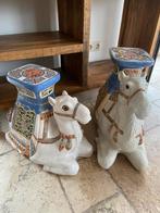 Keramiek kameel / dromedaris plantentafel / plantenstandaard, Ophalen of Verzenden