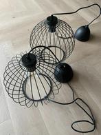 2 stuks IKEA Grindfallet hanglamp, Huis en Inrichting, Lampen | Hanglampen, Ophalen of Verzenden, Zo goed als nieuw, Metaal, Minder dan 50 cm