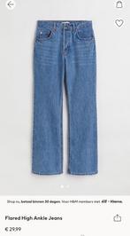 H&M high waist flare broek/jeans, Kleding | Dames, Broeken en Pantalons, Nieuw, Lang, Blauw, Maat 38/40 (M)