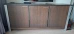 Massief houten dressoir - veel opbergruimte, Huis en Inrichting, Kasten | Dressoirs, Ophalen, 150 tot 200 cm, Metaal, Modern
