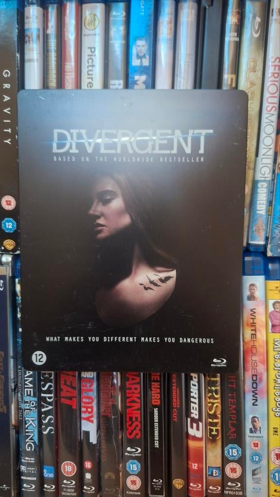 Divergent steelbook blu-ray, Cd's en Dvd's, Blu-ray, Ophalen of Verzenden, Zo goed als nieuw