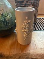 Pols Potten Vaas - 3D Bloemen Wit 25 cm, Huis en Inrichting, Ophalen, Wit, Aardewerk of Porselein, Zo goed als nieuw