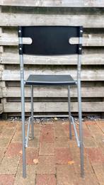 Gebruikte barkruk - Zwart/Zilver, Ophalen, Gebruikt, Zwart, Metaal