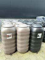Regenton 250 l +standaard + vulset, 150 liter of meer, Ophalen, Kunststof