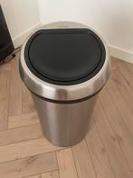 Brabantia prullenbak touch bin 50-60 liter, Huis en Inrichting, Woonaccessoires | Prullenbakken, Ophalen, 50 tot 75 cm, 40 liter of meer