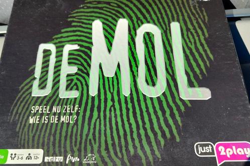 De Mol - Bordspel - Wie is de Mol?, Hobby en Vrije tijd, Gezelschapsspellen | Bordspellen, Zo goed als nieuw, Drie of vier spelers