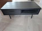 Zwarte salon tafel, Huis en Inrichting, Tafels | Salontafels, Ophalen, 100 tot 150 cm, 50 tot 100 cm, Zo goed als nieuw