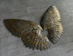 Angel wings, kerst , wanddecoratie , goud/zilver glans, Ophalen of Verzenden, Nieuw