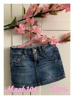 Spijkerrokje jeans Zara maat 104, Gebruikt, Meisje, Ophalen of Verzenden, Zara
