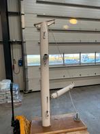 Steunmast 2,2 meter met giek, Watersport en Boten, Bootonderdelen, Ophalen of Verzenden, Zo goed als nieuw, Tuigage en Masten