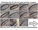Fiets voorwielen 24-, 26- en 28-inch, gebruikt incl. band, Gebruikt, Algemeen, Ophalen, Overige merken