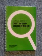 Anne van der Werff - Basisboek ontwerponderzoek, Zo goed als nieuw, Anne van der Werff; Hugo Pont; Luuk Kampman, Alpha, HBO