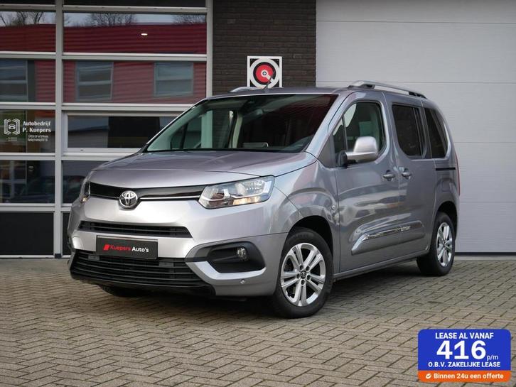 Toyota PROACE CITY Verso 1.2 Turbo Dynamic Navi+Bt| Camera, Auto's, Toyota, Bedrijf, Te koop, ProAce City, ABS, Achteruitrijcamera