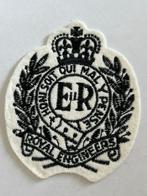 Geborduurde Britse Royal Army badge – ER, Verzenden, Landmacht, Engeland, Embleem of Badge