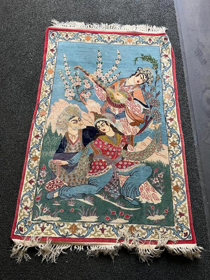 Perzisch Tapijt 12x, Huis en Inrichting, Stoffering | Tapijten en Kleden, Gebruikt, 100 tot 150 cm, 200 cm of meer, Rechthoekig