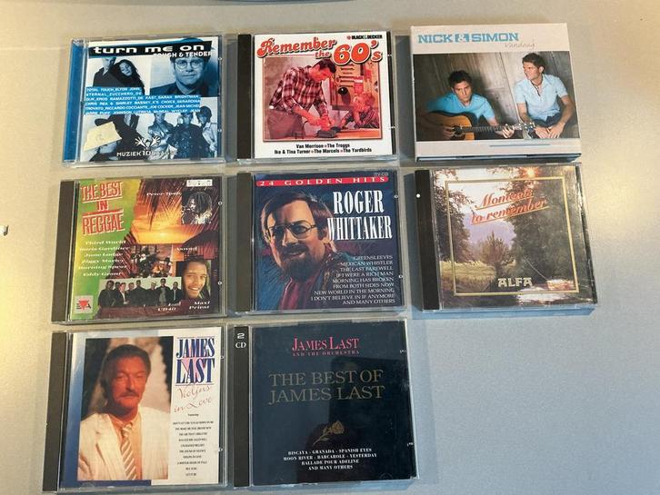 Diverse CD Collectie: 60s, James Last, Reggae, Nick & Simon., Cd's en Dvd's, Cd's | Overige Cd's, Gebruikt, Ophalen of Verzenden