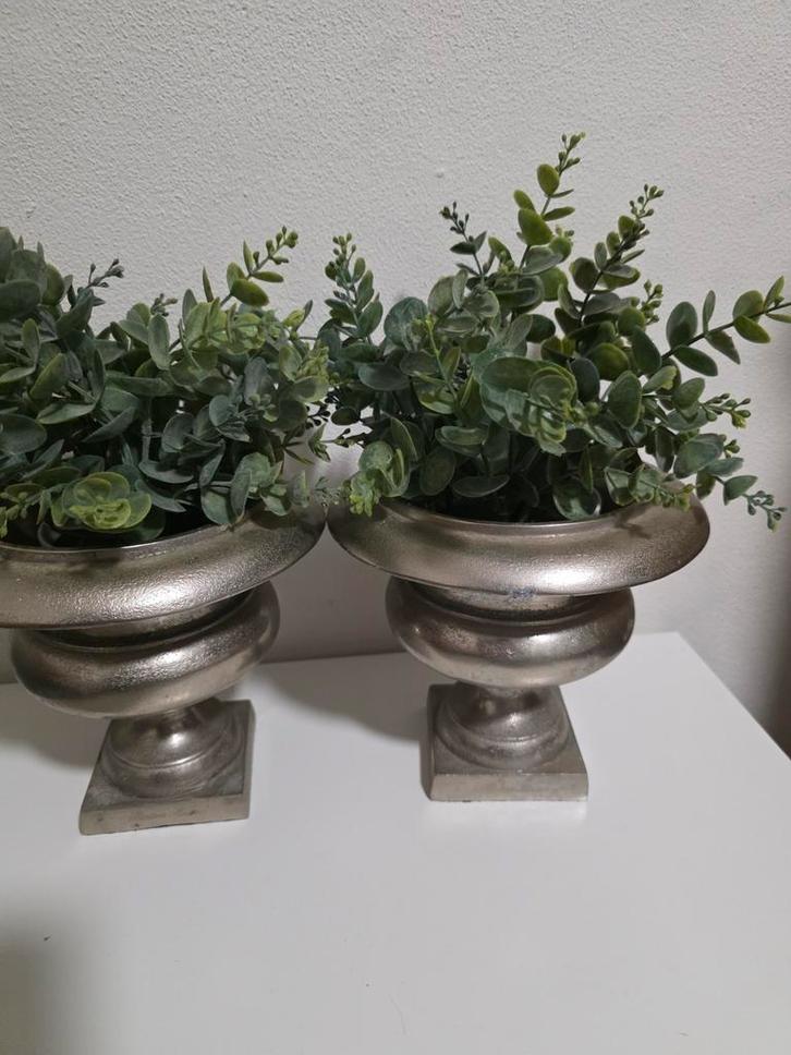 Riviera Maison Bloempotten oude collectie, Tuin en Terras, Bloempotten, Zo goed als nieuw, Aardewerk, Minder dan 40 cm, Minder dan 25 cm