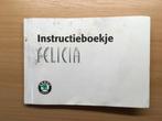 handleiding instructieboekje Skoda Felicia 155 blz. 1998  NL, Ophalen of Verzenden