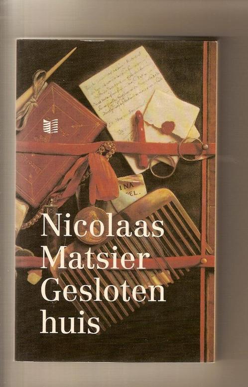 Gesloten huis	Nicolaas Matsier, Boeken, Romans, Ophalen of Verzenden