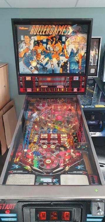Flipperkast Williams Rollergames goede staat beschikbaar voor biedingen