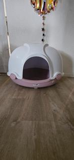 Imac Hoekkattenbak roze, Dieren en Toebehoren, Ophalen, Zo goed als nieuw