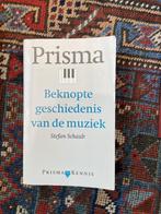 Beknopte geschiedenis van de muziek / prisma stefan schaub, Boeken, Muziek, Stefan schaub, Ophalen of Verzenden, Zo goed als nieuw