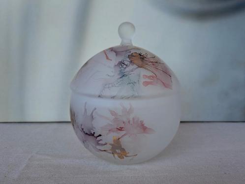 Burano/Italien,
Prachtige antieke bonbon schaal, met deksel, Antiek en Kunst, Antiek | Woonaccessoires, Ophalen of Verzenden