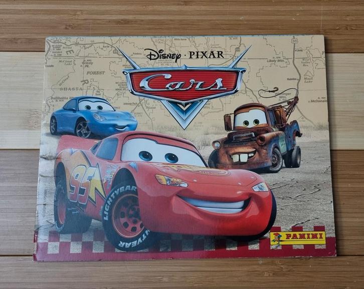 Panini Cars, Verzamelen, Disney, Gebruikt, Plaatje of Poster, Overige figuren, Ophalen of Verzenden
