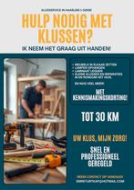 Klusser gezocht? Actie kennismakingskorting!!, Diensten en Vakmensen, Klussers en Klusbedrijven, 24-uursservice