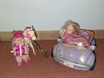 Barbie klein auto en school, Ophalen of Verzenden, Gebruikt, Pop