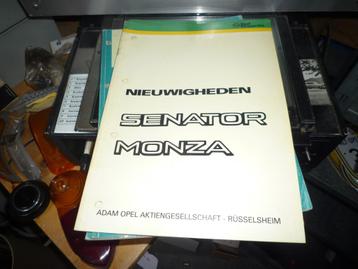Opel Monza Senator-A2 Nieuwigheden 1983 NL beschikbaar voor biedingen