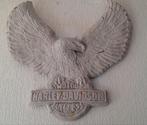 Harley Davidson moter cycles ongeverfd beeld met de Adelaar, Ophalen of Verzenden, Zo goed als nieuw, Beton, Dierenbeeld