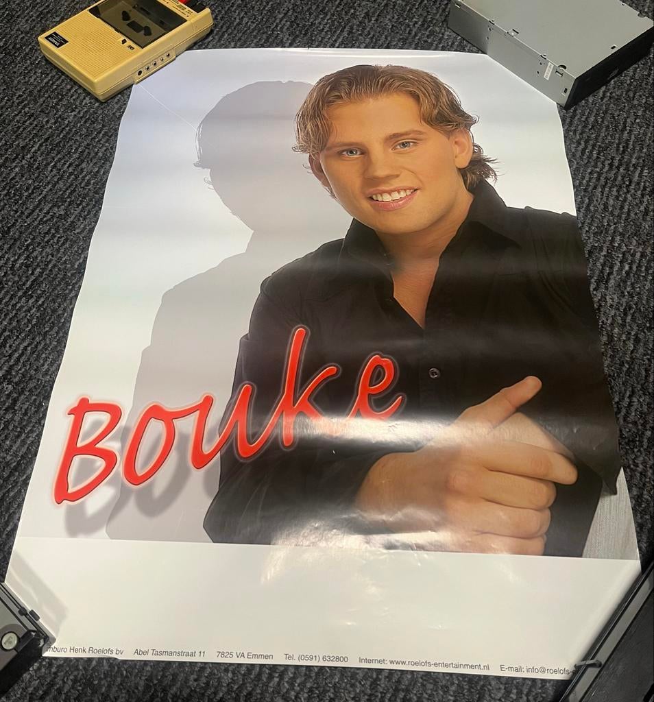 3 Oudere Bouke Posters, Ophalen of Verzenden, A1 t/m A3, Muziek, Rechthoekig Staand