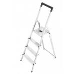 Hailo L40 Aluminium Huishoudtrap / Klustrap 4 treden, Hailo De, Hailo De, Ophalen of Verzenden, Ladder