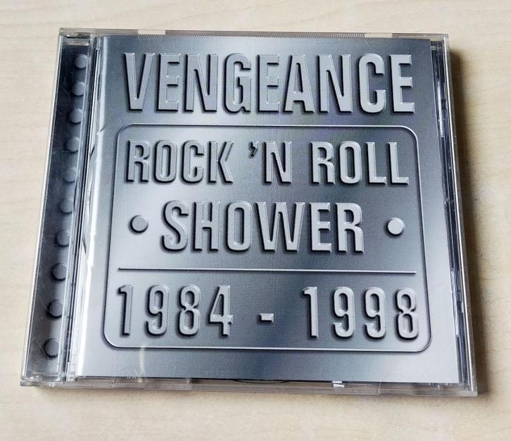 Vengeance - Rock 'n Roll Shower 1984-1998 CD 19trk, Cd's en Dvd's, Cd's | Hardrock en Metal, Gebruikt, Ophalen of Verzenden