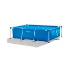 Zwembad intex 220x150x60 incl 3 filterpompen, Ophalen, Minder dan 80 cm, Zo goed als nieuw, 200 tot 400 cm