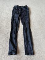 Zwarte coated broek, maat L/40, Kleding | Dames, Maat 38/40 (M), Zwart, Ophalen of Verzenden, Zo goed als nieuw
