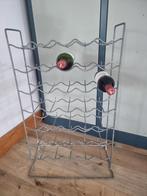 Vintage wijnrek '60's, Huis en Inrichting, Woonaccessoires | Wijnrekken, Ophalen, Zo goed als nieuw, 25 flessen of meer, Metaal