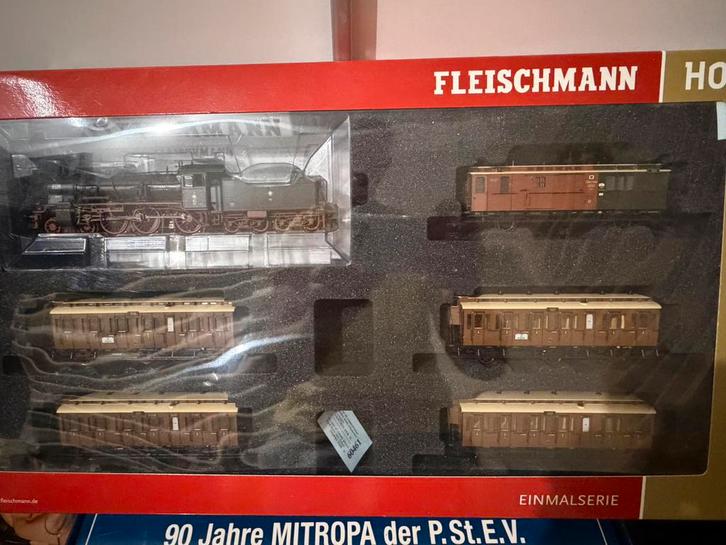 Fleischmann 481571 exl.uitgave P8 met sound orgineel, Hobby en Vrije tijd, Modeltreinen | H0, Zo goed als nieuw, Locomotief, Gelijkstroom