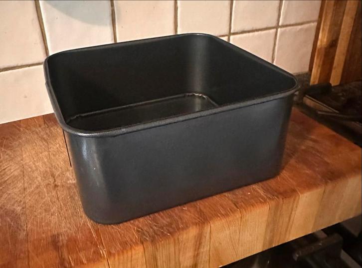 Vierkante bakvorm, Huis en Inrichting, Keuken | Keukenbenodigdheden, Zo goed als nieuw, Ophalen of Verzenden