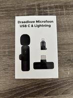 Draadloze Microfoon USB-C & Lightning - Nieuw, Ophalen, Nieuw, Overige typen, Draadloos