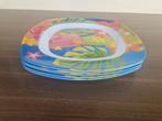 5 leuke borden van melamine, Overige materialen, Ophalen of Verzenden, Zo goed als nieuw, Bord(en)