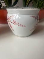 Chinezen porseleinen bloempotten, Tuin en Terras, Bloempotten, Gebruikt, Rond, Ophalen of Verzenden, Aardewerk