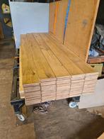 Eiken vloer duoplank partijtje 37m2, Nieuw! Restant!, Nieuw, 10 m² of meer, 10 tot 30 cm, Hout