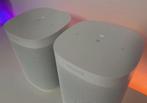 set Sonos One luidsprekers., Ophalen of Verzenden, Zo goed als nieuw, Sonos, Minder dan 60 watt